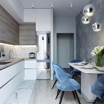 Белая кухонная мебель 145 Анонс Белая кухонная мебель 145 kukhnya-145