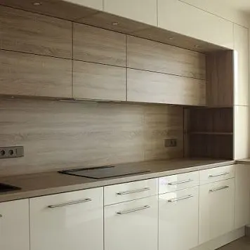 Гарнитур с полками под потолок 237 Кухня под заказ 237