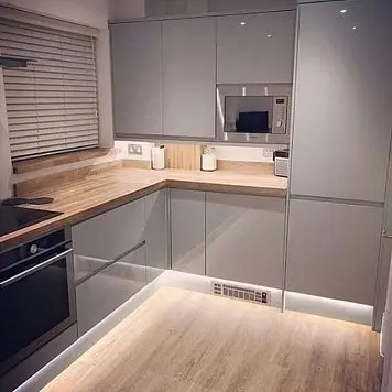 Глянцевая серая кухня 146 Анонс Глянцевая серая кухня 146 kukhnya-146