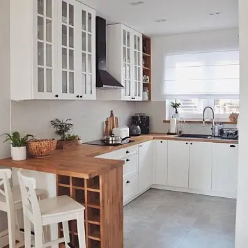 Кухонный гарнитур со шкафами 222 Кухня под заказ 222