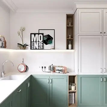 Угловой кухонный гарнитур 240 Кухня под заказ 240