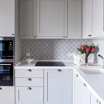 Белый кухонный гарнитур 148 Анонс Белый кухонный гарнитур 148 kukhnya-148